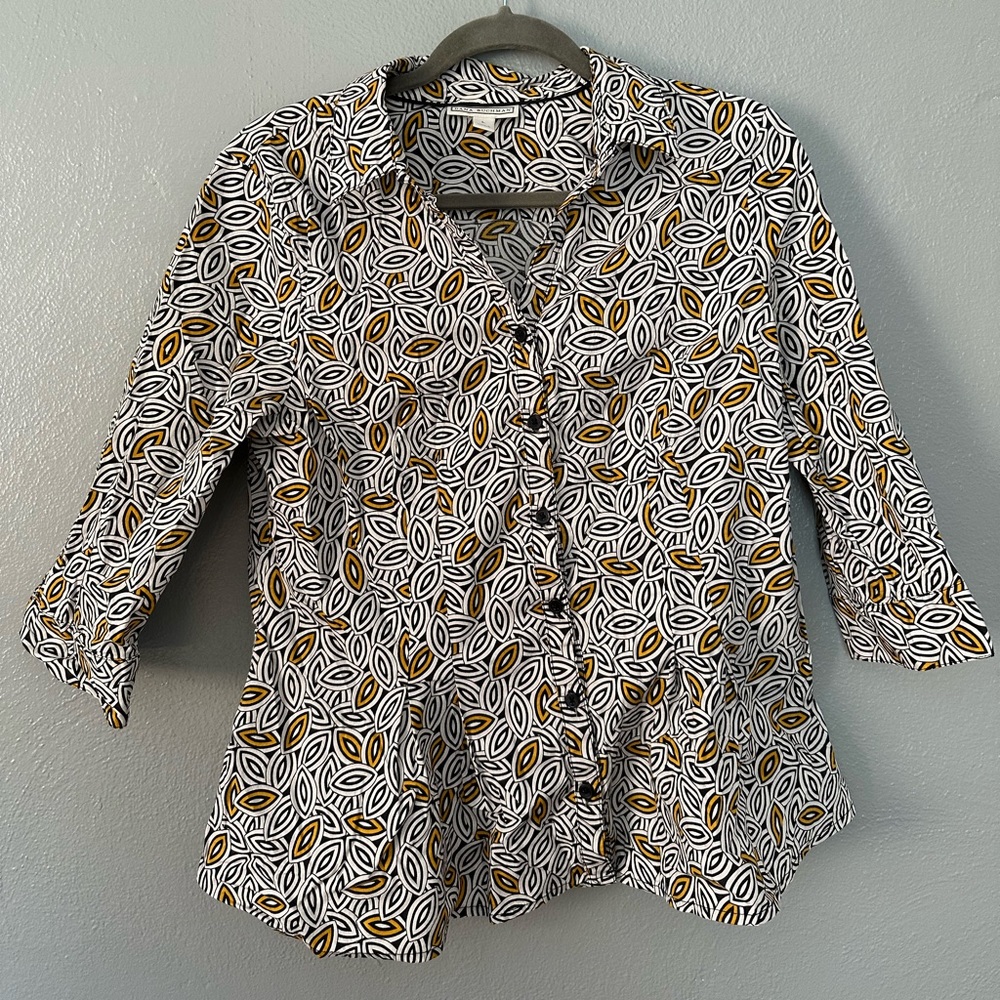 African Inspired Printed Peplum Blouse